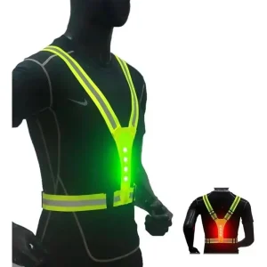 Safety Reflective Vest LED Running Sports Vest