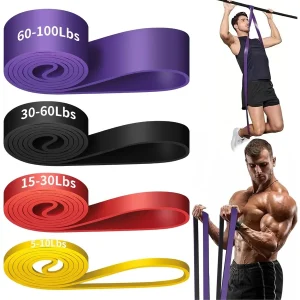 Resistance Band for Assisted Pull Up, Leg Strengthening Full Body Workout