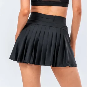 Women's Pleated Tennis Skirt-Running