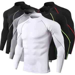 Quick Dry  Long Sleeve Compression T Shirt