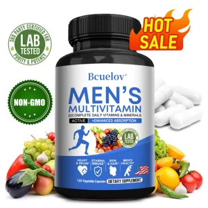 Men's Multivitamin Capsules - with Vitamins A, C, D, E & Zinc