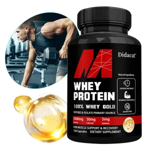 Whey Protein Capsuels, with 5000mg Protein,