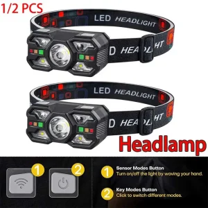 Rechargeable Motion Sensor Headlamp