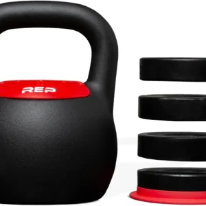 Adjustable Kettlebell Set for Home Gym, 20 - 40 lb