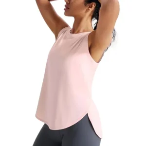 Ice Silk Loose Fit Yoga Shirts